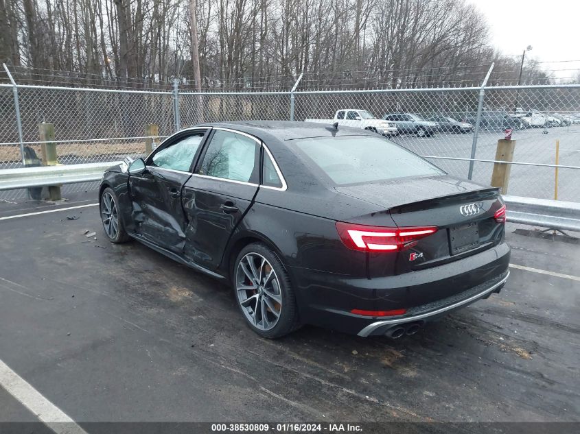 2018 AUDI S4 3.0T PREMIUM PLUS - WAUB4AF42JA064479