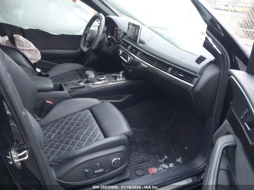 2018 AUDI S4 3.0T PREMIUM PLUS - WAUB4AF42JA064479