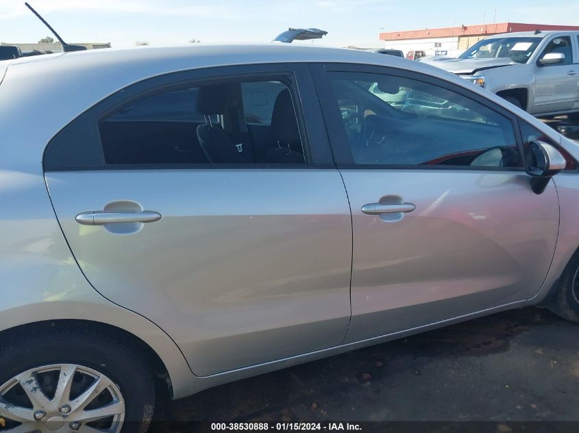 2013 KIA RIO LX - KNADM5A37D6291835