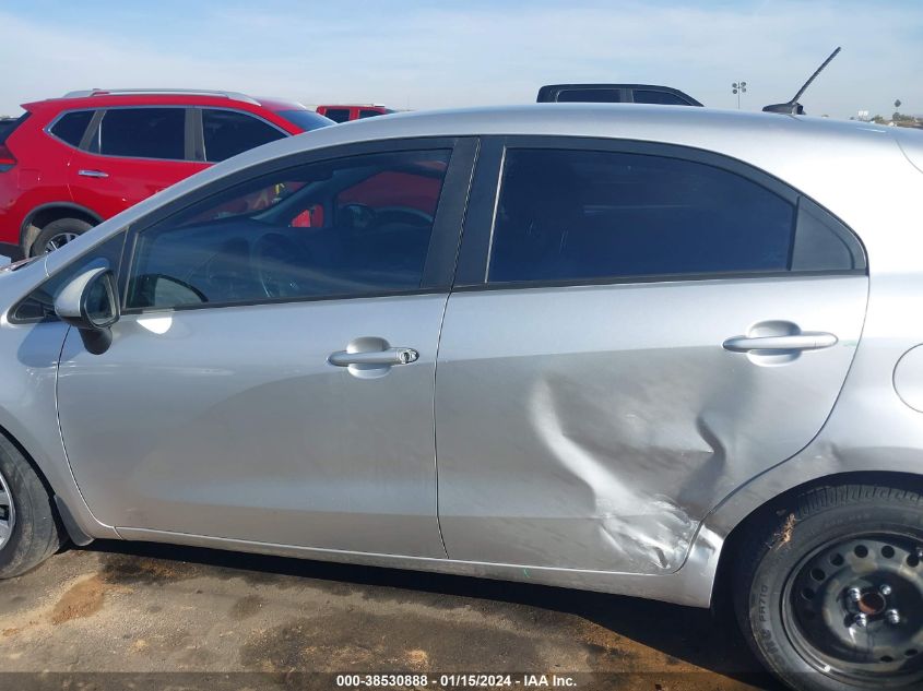 2013 KIA RIO LX - KNADM5A37D6291835