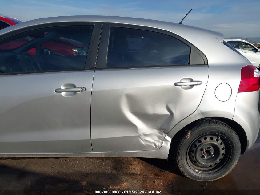 2013 KIA RIO LX - KNADM5A37D6291835