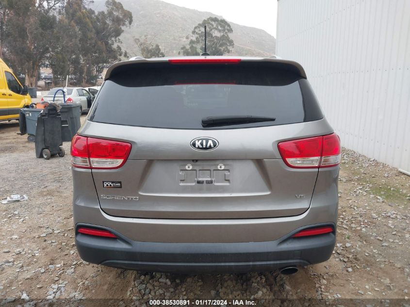 2017 KIA SORENTO LX/L - 5XYPG4A55HG209526