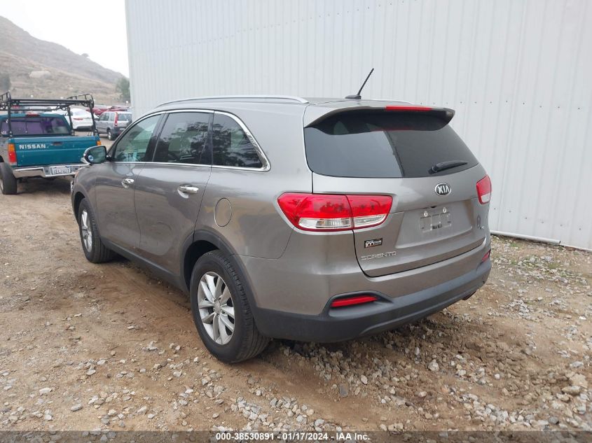 2017 KIA SORENTO LX/L - 5XYPG4A55HG209526