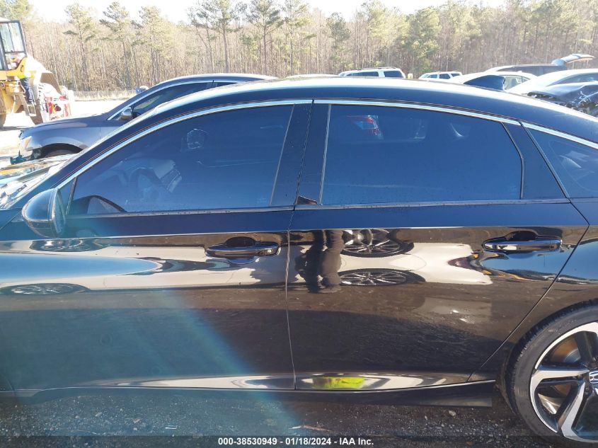 2019 HONDA ACCORD SPORT - 1HGCV1F32KA058034