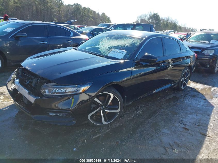 2019 HONDA ACCORD SPORT - 1HGCV1F32KA058034