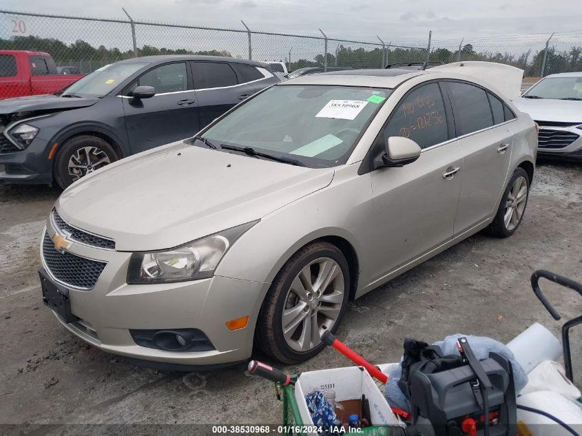 2014 CHEVROLET CRUZE LTZ - 1G1PG5SB6E7198693