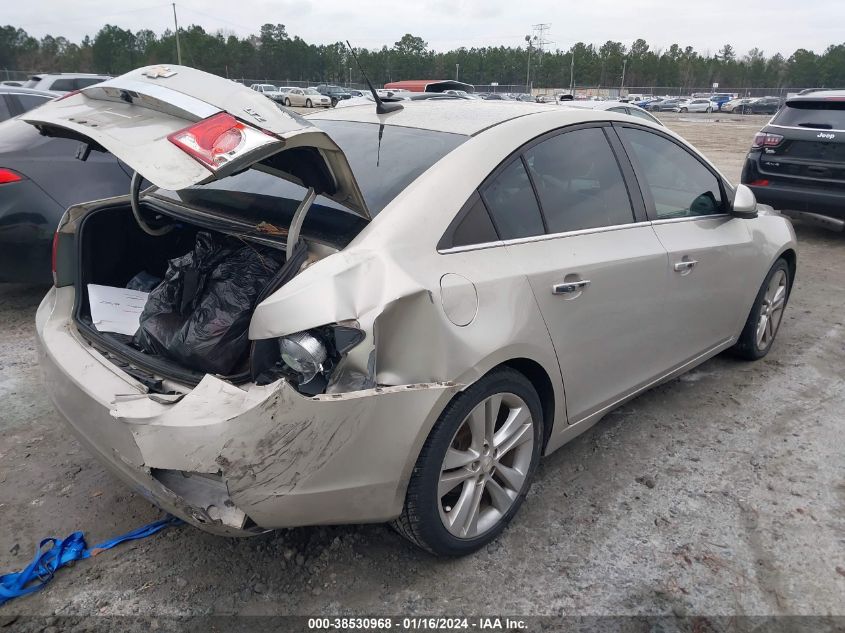 2014 CHEVROLET CRUZE LTZ - 1G1PG5SB6E7198693