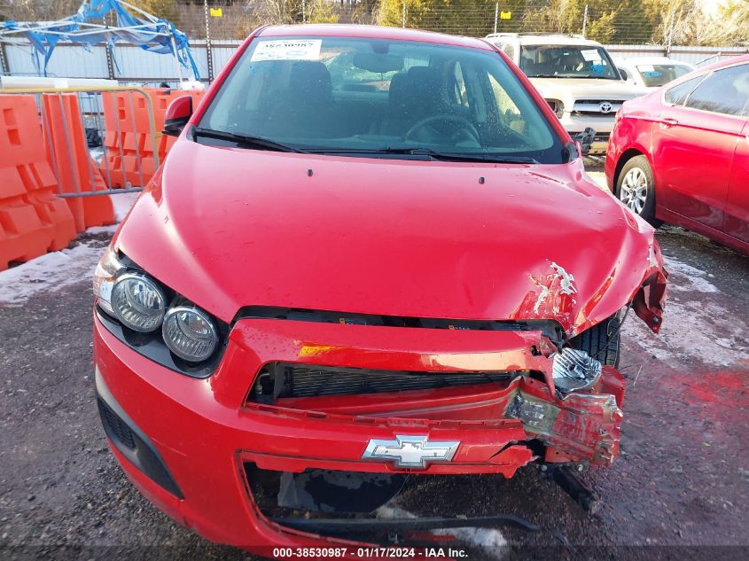 2015 CHEVROLET SONIC LT AUTO - 1G1JC5SGXF4200977