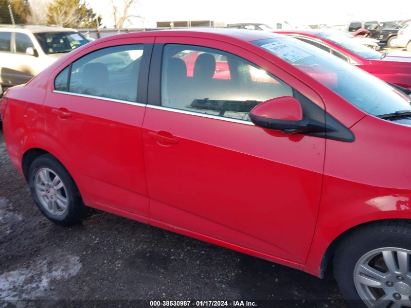 2015 CHEVROLET SONIC LT AUTO - 1G1JC5SGXF4200977