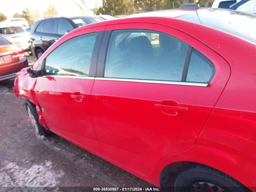 2015 CHEVROLET SONIC LT AUTO - 1G1JC5SGXF4200977