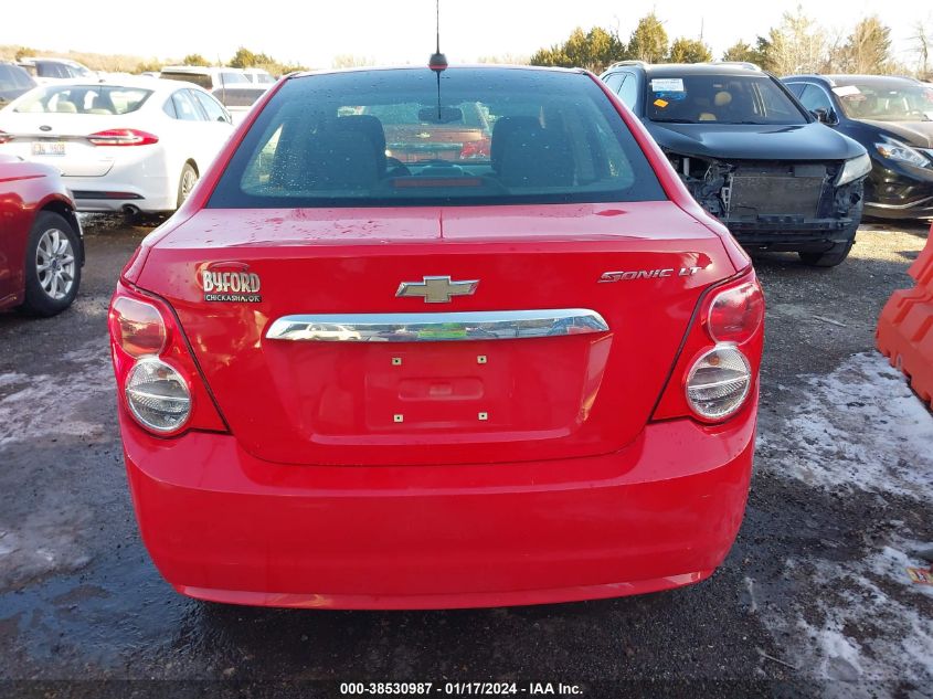 2015 CHEVROLET SONIC LT AUTO - 1G1JC5SGXF4200977