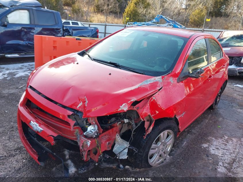 2015 CHEVROLET SONIC LT AUTO - 1G1JC5SGXF4200977