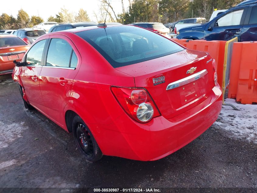 2015 CHEVROLET SONIC LT AUTO - 1G1JC5SGXF4200977