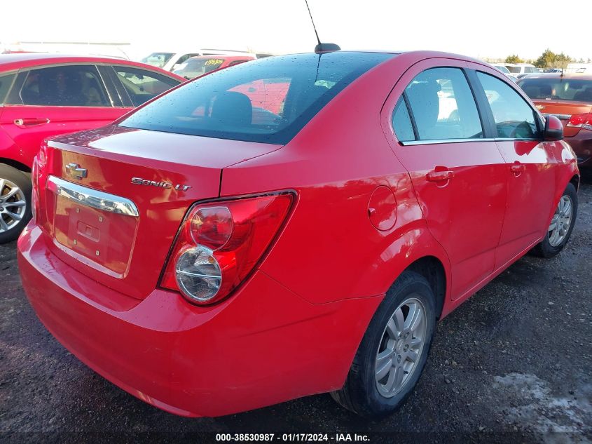 2015 CHEVROLET SONIC LT AUTO - 1G1JC5SGXF4200977