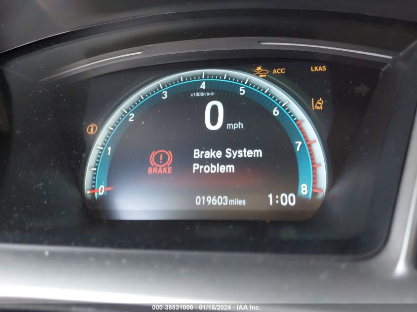 2021 HONDA CIVIC EX - 2HGFC1F33MH704317