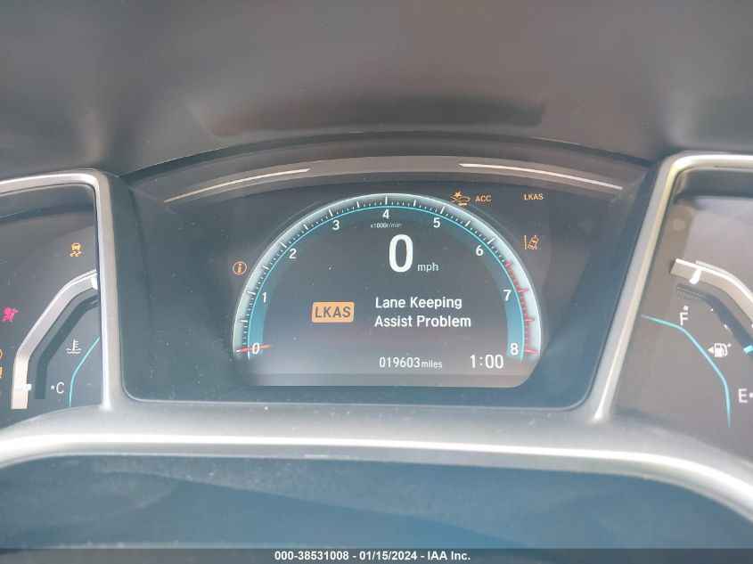 2021 HONDA CIVIC EX - 2HGFC1F33MH704317