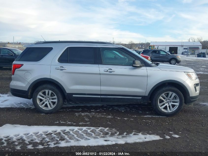 2018 FORD EXPLORER XLT - 1FM5K8D89JGA25997