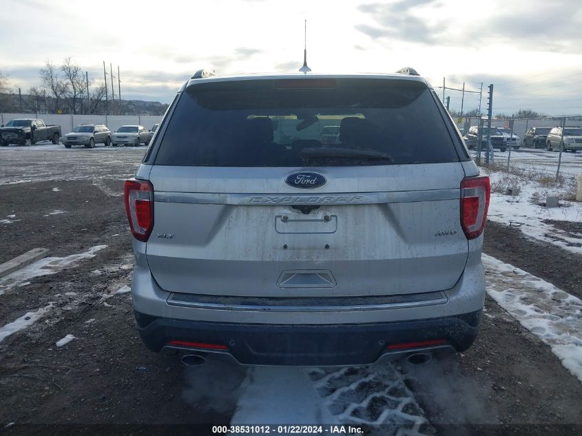 2018 FORD EXPLORER XLT - 1FM5K8D89JGA25997