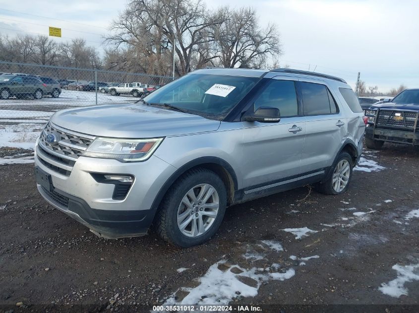 2018 FORD EXPLORER XLT - 1FM5K8D89JGA25997