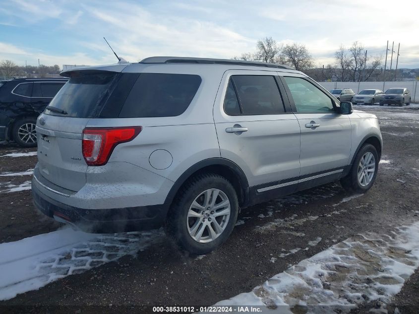 2018 FORD EXPLORER XLT - 1FM5K8D89JGA25997