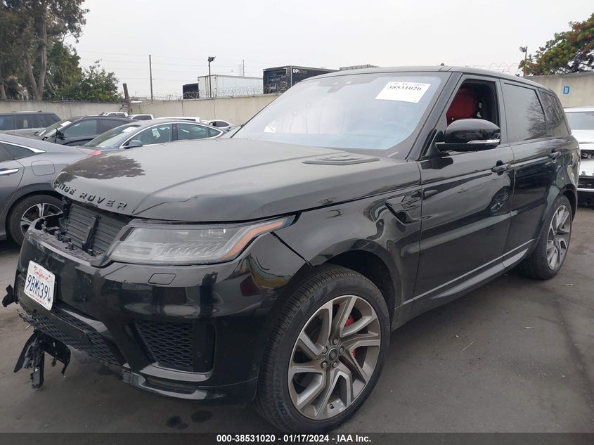 VIN SALWV2SV9KA415680 2019 LAND ROVER RANGE ROVER SPORT HSE DYNAMIC