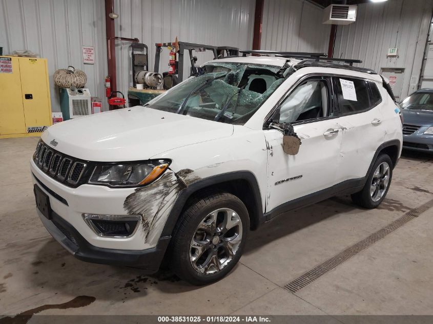 2019 JEEP COMPASS LIMITED 4X4 - 3C4NJDCB8KT624111