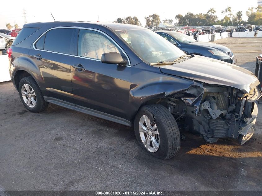 2016 CHEVROLET EQUINOX LS - 2GNALBEK7G6187506