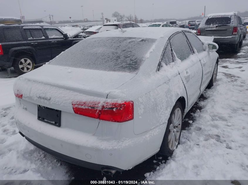 2013 AUDI A6 PREMIUM PLUS - WAUGFAFC8DN081663