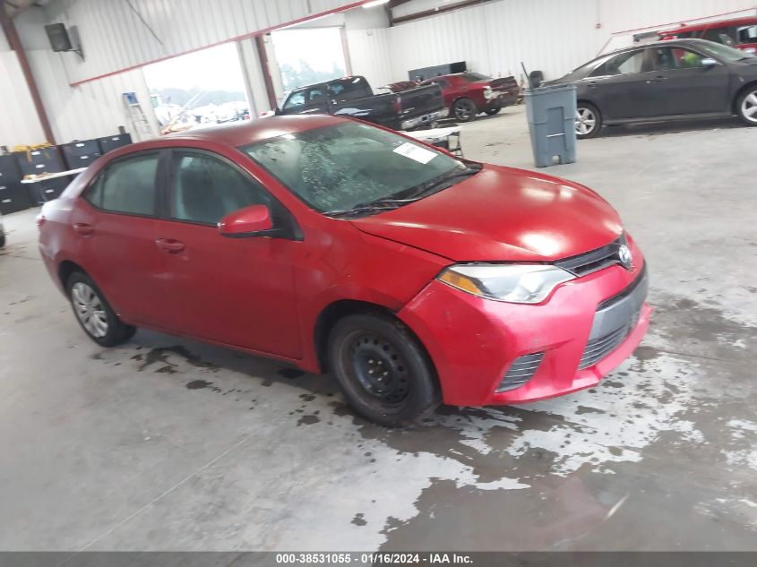 2015 TOYOTA COROLLA LE - 5YFBURHE7FP328029