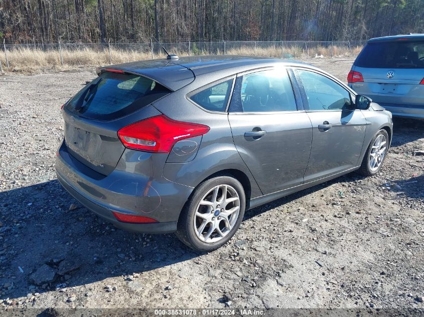 2015 FORD FOCUS SE - 1FADP3K25FL360293