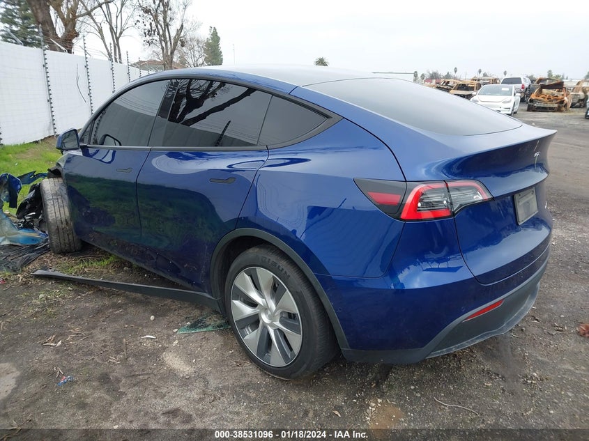 VIN 5YJYGDEE3MF109280 2021 TESLA MODEL Y LONG RANGE DUAL MOTOR ALL-WHEEL DRIVE