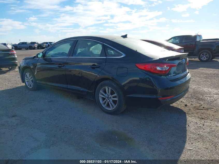 2015 HYUNDAI SONATA 2.4L SE - 5NPE24AF1FH013393