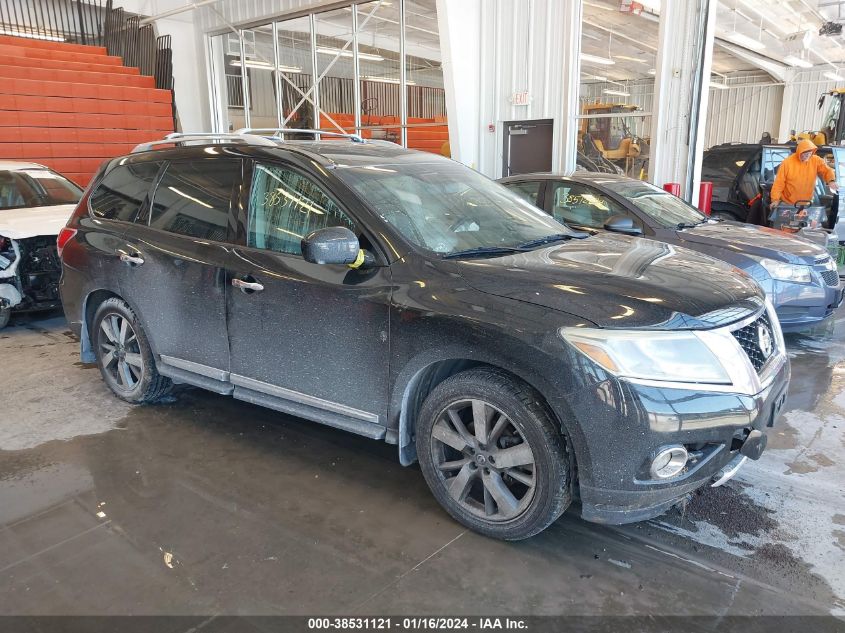 2014 NISSAN PATHFINDER PLATINUM - 5N1AR2MNXEC647874
