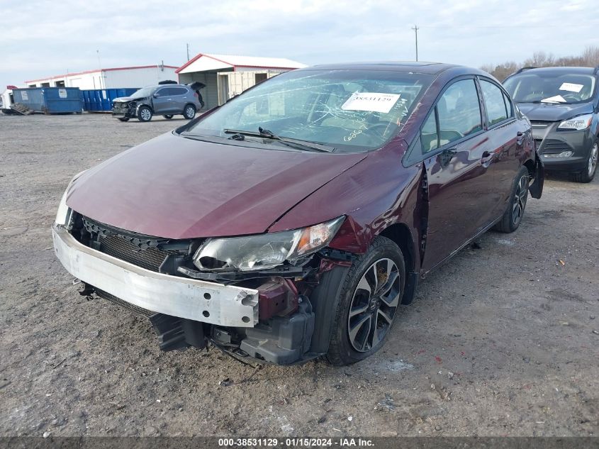 2013 HONDA CIVIC EX - 19XFB2F83DE086267