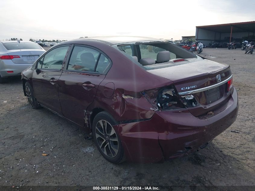 2013 HONDA CIVIC EX - 19XFB2F83DE086267