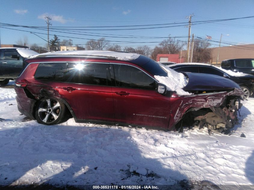 2021 JEEP GRAND CHEROKEE L LIMITED 4X4 - 1C4RJKBG5M8109524