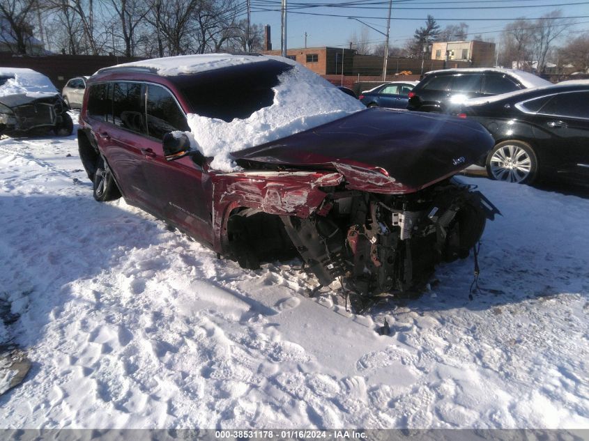 2021 JEEP GRAND CHEROKEE L LIMITED 4X4 - 1C4RJKBG5M8109524