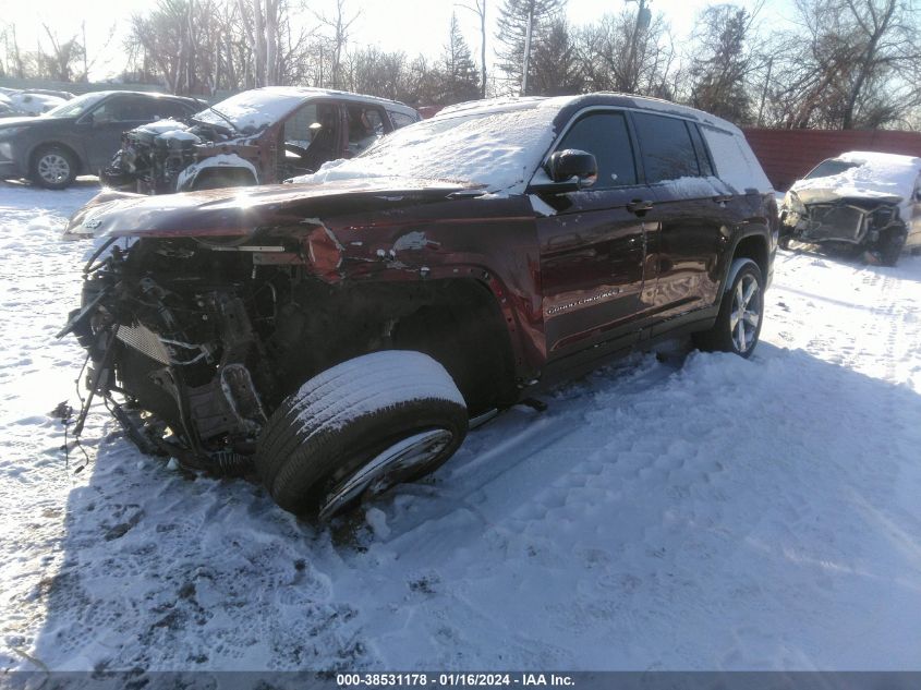 2021 JEEP GRAND CHEROKEE L LIMITED 4X4 - 1C4RJKBG5M8109524