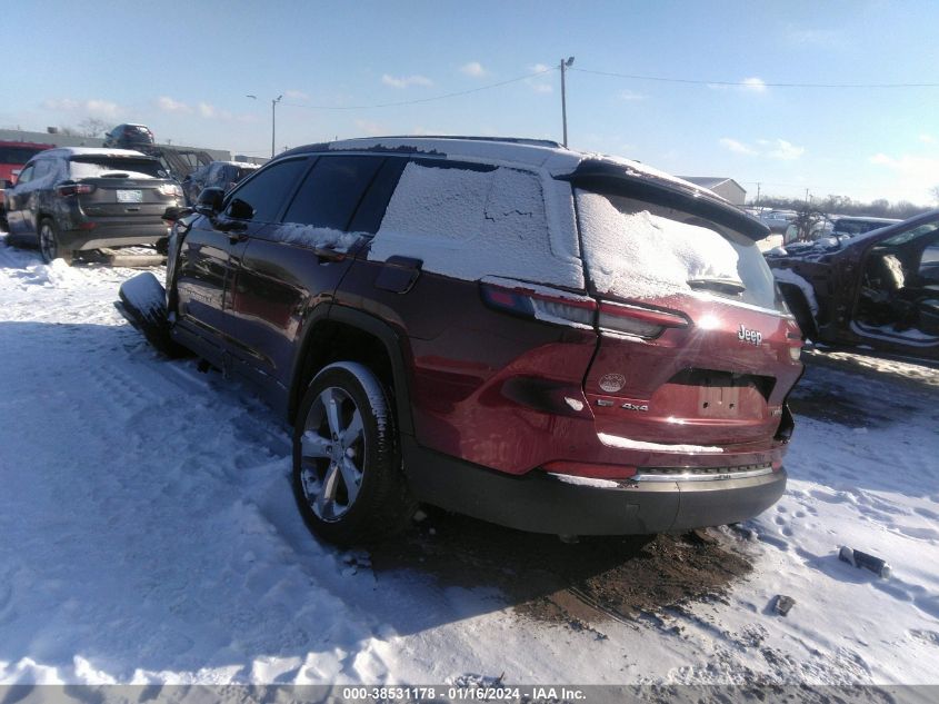 2021 JEEP GRAND CHEROKEE L LIMITED 4X4 - 1C4RJKBG5M8109524
