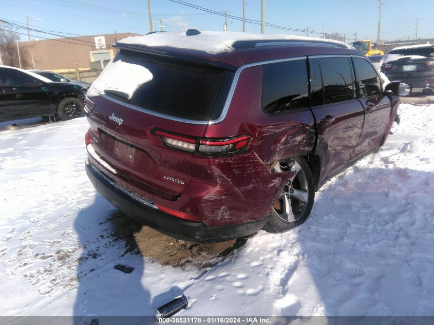 2021 JEEP GRAND CHEROKEE L LIMITED 4X4 - 1C4RJKBG5M8109524