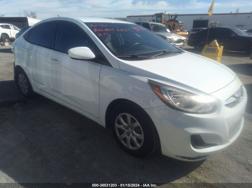 2013 HYUNDAI ACCENT GLS - KMHCT4AE3DU445087