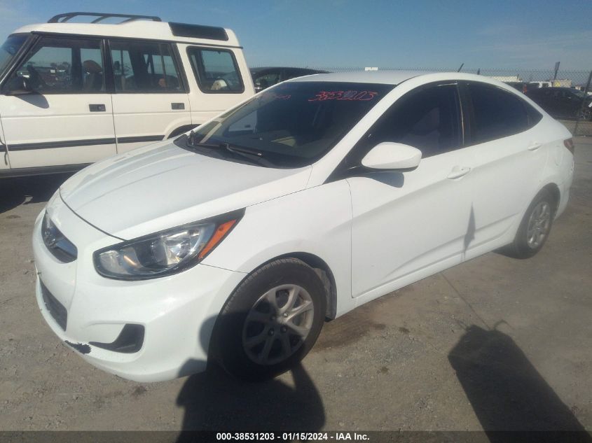 2013 HYUNDAI ACCENT GLS - KMHCT4AE3DU445087