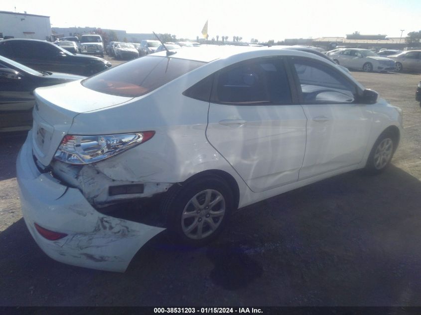 2013 HYUNDAI ACCENT GLS - KMHCT4AE3DU445087