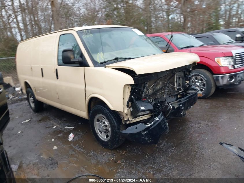 2016 CHEVROLET EXPRESS 2500 WORK VAN - 1GCWGAFF9G1270940
