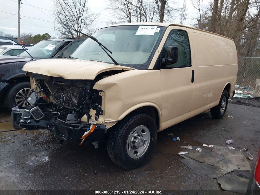 2016 CHEVROLET EXPRESS 2500 WORK VAN - 1GCWGAFF9G1270940