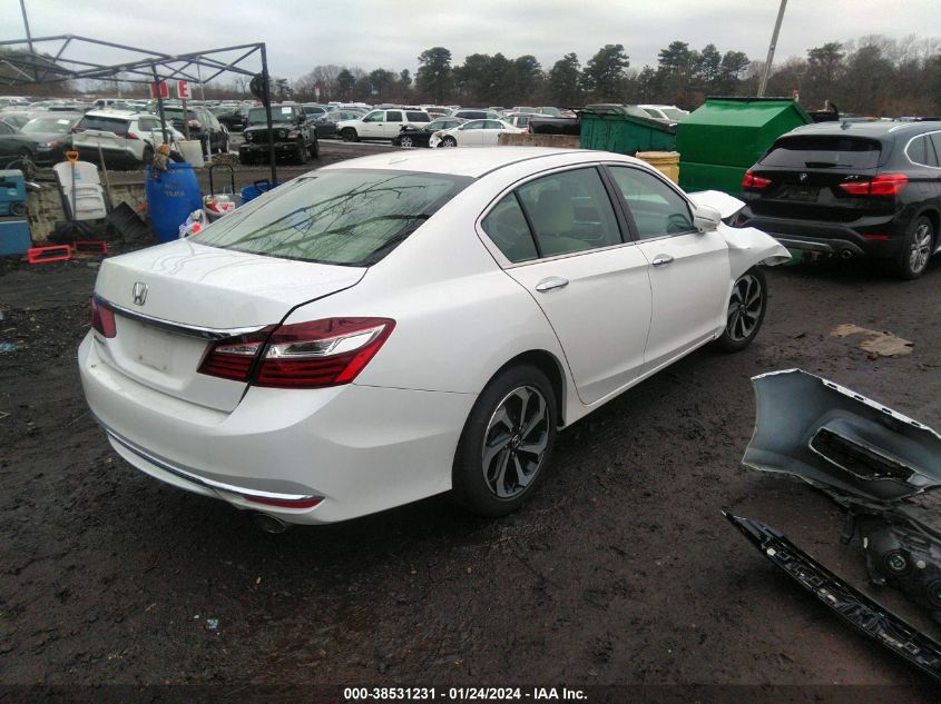 2016 HONDA ACCORD EX - 1HGCR2F72GA240482