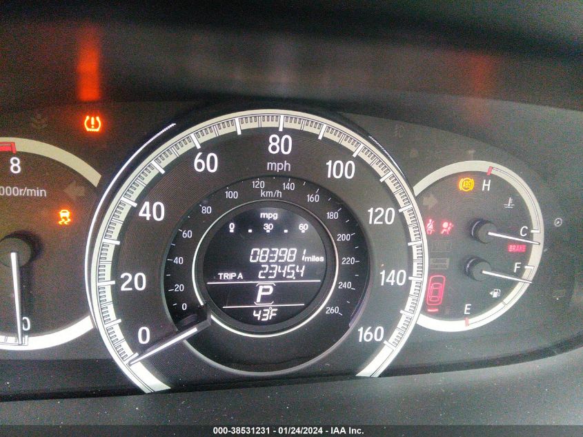 2016 HONDA ACCORD EX - 1HGCR2F72GA240482