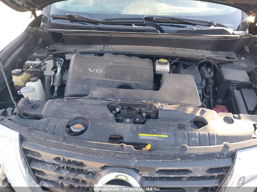 2019 NISSAN PATHFINDER SL - 5N1DR2MM4KC607869