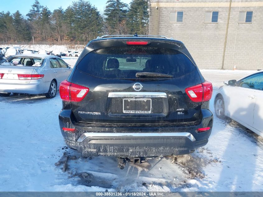 2019 NISSAN PATHFINDER SL - 5N1DR2MM4KC607869