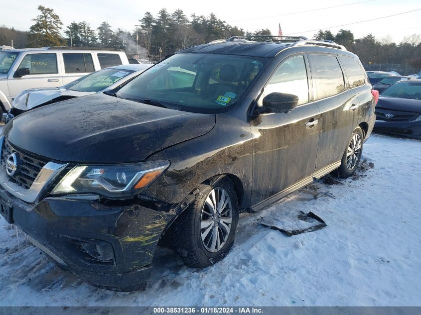 2019 NISSAN PATHFINDER SL - 5N1DR2MM4KC607869